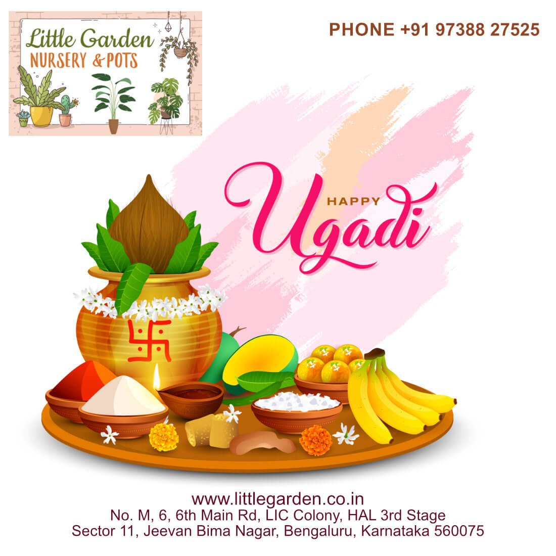 Ugadi Greetings for Social Media Image 4